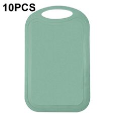 Tagliere da cucina antiscivolo in plastica da 10 pezzi (n. 1 verde)
