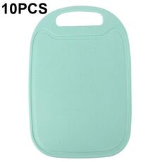 Tagliere da cucina antiscivolo in plastica da 10 pezzi (n. 2 verde chiaro)