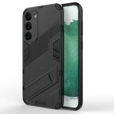 Per Samsung Galaxy S23 + 5G Punk Armor 2 in 1 PC + TPU antiurto per telefono con supporto invisibile (nero)