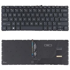 Tastiera per HP Elitebook 830 G7 G8 versione USA con retroilluminazione EDA003932201