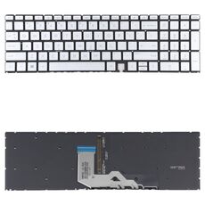 Per HP Envy X360 15-ED 15-ED0008CA 15-ED0023DX Tastiera versione USA con retroilluminazione RGB (argento)