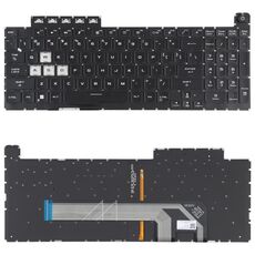 Per Asus TUF Gaming F15 FX506 FA506 Tastiera versione USA con retroilluminazione