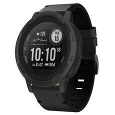 Per Garmin Instinct 2 Cinturino per orologio con fibbia in acciaio da 22 mm (nero)