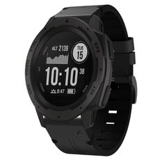 Cinturino per orologio con fibbia in acciaio Garmin Instinct da 22 mm (nero)