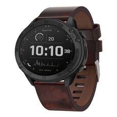 Per cinturino con fibbia in acciaio Garmin Tactix Delta 26 mm (marrone)