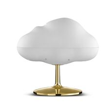 Lampada da tavolo USB con diffusore di aromi cloud da 270 ml (fondo oro)