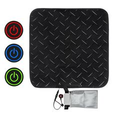 Cuscino riscaldante termostatico intelligente con ricarica USB (nero)