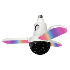 ZSCPH-001 40W Multifunzionale Bluetooth RGB Colorato a tre foglie Musica Atmosfera Luce, Dimensione: L (Stella)