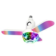 ZSCPH-001 40W Multifunzionale Bluetooth RGB Colorato a tre foglie Musica Atmosfera Luce, Dimensione: L (Magic Ball)