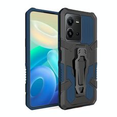 Per vivo V25 Armor Warrior Custodia antiurto per PC + TPU (blu)