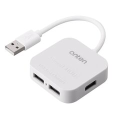 Docking station HUB portatile USB Onten OTN-5210 (bianco)