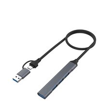 Onten OT-UCA9701 Docking station HUB multifunzionale portatile 2 in 1 a 4 porte