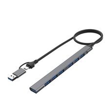 Onten OT-UCA9702 Docking station HUB multifunzione portatile 2 in 1 a 7 porte