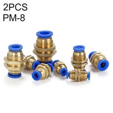 PM-8 LAIZE Connettore rapido pneumatico dritto da 10 pezzi PM