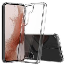 Custodia per telefono in TPU acrilico antigraffio per Samsung Galaxy S23 + 5G (trasparente)