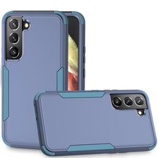 Custodia antiurto per Samsung Galaxy S23 5G TPU + PC (blu reale + blu)