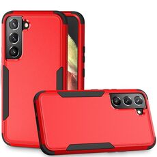 Per Samsung Galaxy S23 + 5G TPU + Custodia antiurto per PC (rosso + nero)