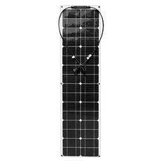 Pannello solare per sistema fotovoltaico a scheda singola da 50 W (bianco)