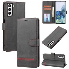 Per Samsung Galaxy S23 5G Classic Portafoglio Custodia in pelle per telefono (nero)