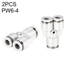 PW6-4 LAIZE 10 pz PW Y-tipo Tee Riduzione Pneumatica Raccordo Raccordo Rapido