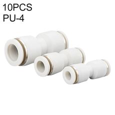 PU-4 LAIZE 10pcs PU diritto pneumatico connettore a montaggio rapido