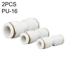 PU-16 LAIZE 10 pezzi PU diritto pneumatico connettore a montaggio rapido
