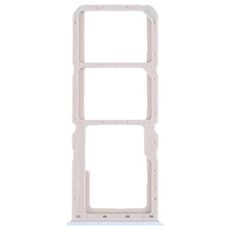 Per OPPO A52 Vassoio scheda SIM 4G + Vassoio scheda SIM + Vassoio scheda Micro SD (bianco)