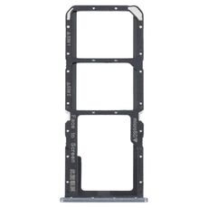 Per OPPO A73 4G / F17 / A93 4G / A73 5G Vassoio scheda SIM + Vassoio scheda SIM + Vassoio scheda micro SD (Nero)