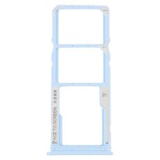 Per Xiaomi Redmi A1 2022 / Redmi A1+ Vassoio scheda SIM + Vassoio scheda SIM + Vassoio scheda micro SD (blu)