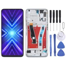 Schermo LCD originale per Honor 9X / 9X Pro / Huawei Y9s Digitizer Assemblaggio completo con cornice (Argento)