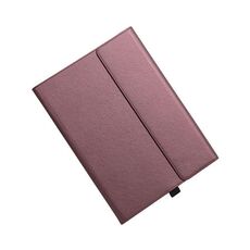 Supporto per custodia protettiva per tablet Microsoft Surface Pro 8 (custodia rossa in pelle di agnello in microfibra)