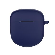Per Bose QuietComfort Earbuds II Custodia protettiva in silicone per auricolari wireless (blu scuro)