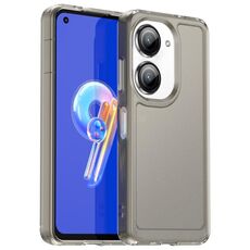 Custodia in TPU per ASUS Zenfone 9 serie Candy (grigio trasparente)