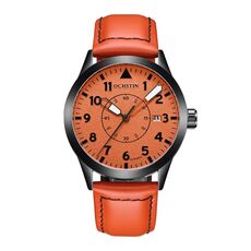 Orologio da uomo meccanico luminoso OCHSTIN 62028C Master Series (arancione)