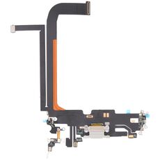 Per iPhone 13 Pro Max Cavo flessibile per porta di ricarica (bianco)