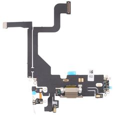 Per iPhone 13 Pro Cavo flessibile per porta di ricarica (oro)