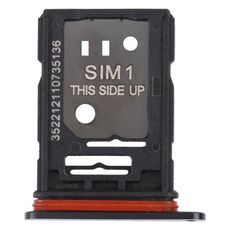 Vassoio per scheda SIM originale TCL 10 Pro + vassoio per scheda SIM / Micro SD (nero)