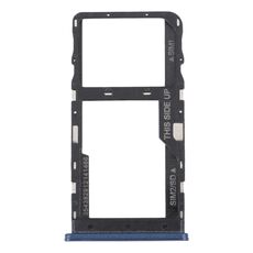 Per TCL 20 R 5G Vassoio per scheda SIM originale + Vassoio per scheda Micro SD (blu)
