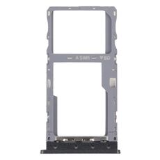 Per T-Mobile REVVL 4 Vassoio per scheda SIM originale 4G + vassoio per scheda Micro SD (nero)