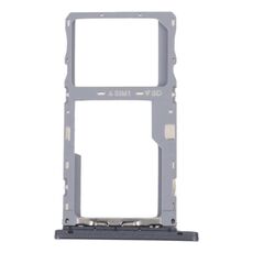 Per Alcatel 3L 2020 Vassoio scheda SIM originale + Vassoio scheda Micro SD (grigio)