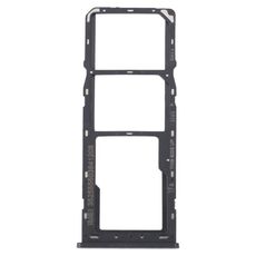 Per Alcatel 1V 2021 Vassoio per scheda SIM originale + Vassoio per scheda SIM + Vassoio per scheda Micro SD (Nero)