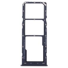 Per Alcatel 1V 2021 Vassoio per scheda SIM originale + Vassoio per scheda SIM + Vassoio per scheda Micro SD (blu)