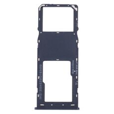 Per Alcatel 1V 2021 Vassoio per scheda SIM originale + Vassoio per scheda Micro SD (blu)