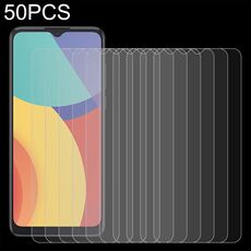 Per alcatel 1V 2021 50 PZ 0.26mm 9H 2.5D Pellicola in vetro temperato