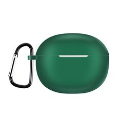 Custodia protettiva in silicone per auricolari wireless Realme T100 (verde scuro)