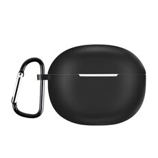 Custodia protettiva in silicone per auricolari wireless Realme T100 (nero)