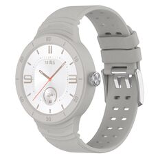 Per Huawei Watch GT Cyber ​​Cinturino per orologio integrato traspirante in silicone (grigio)