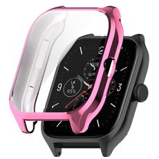 Per Amazfit GTS 4 Custodia per orologio completamente chiusa in TPU (rosa)
