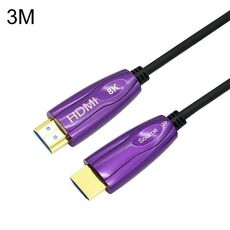 HDMI 2.1 8K 60HZ HD Cavo ottico attivo Linea di conversione dello schermo del computer, lunghezza del cavo: 3 m