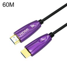 HDMI 2.1 8K 60HZ HD Cavo ottico attivo Linea di conversione dello schermo del computer, lunghezza del cavo: 60 m